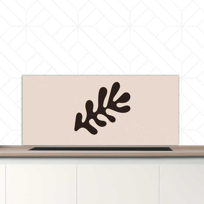 Spatscherm - Artistiek blad