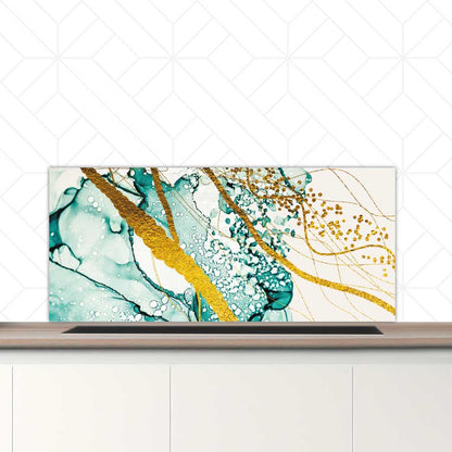 Spatscherm - Abstracte lucht