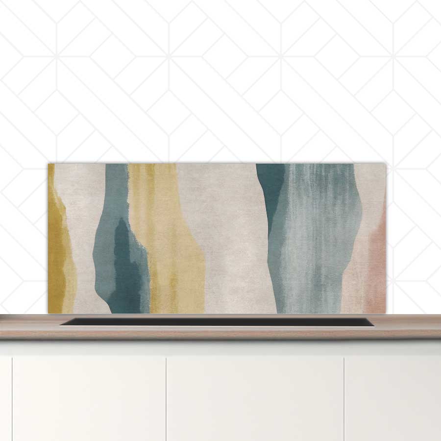 Spatscherm - Abstracte wolken