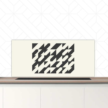 Spatscherm - Bauhaus driehoeken