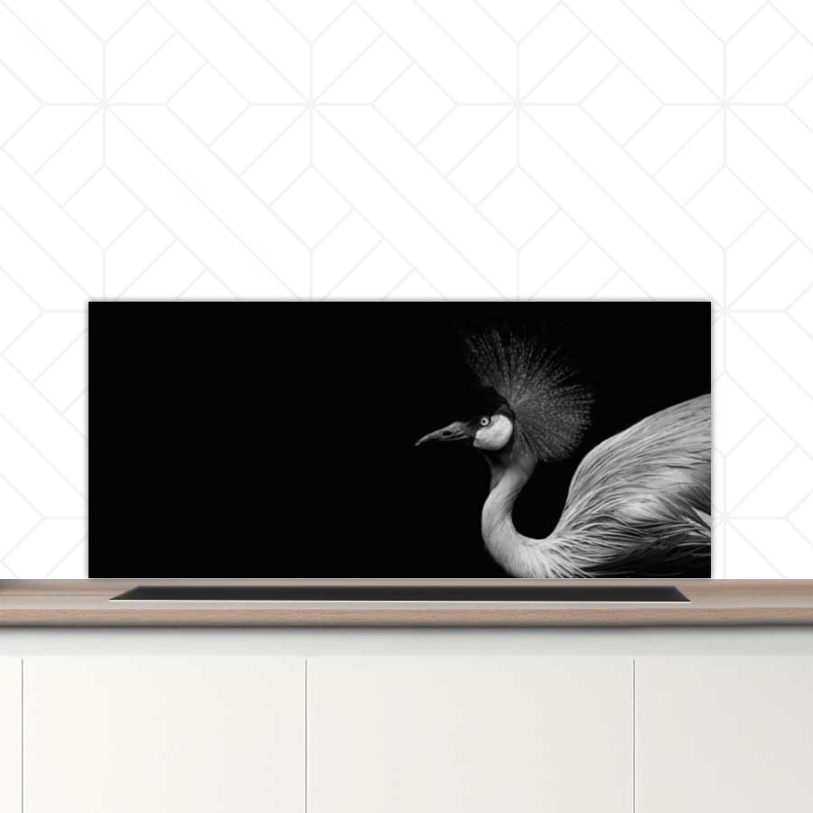 Spatscherm - Kraanvogel