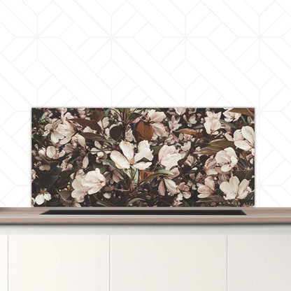 Spatscherm - Lente bloemen