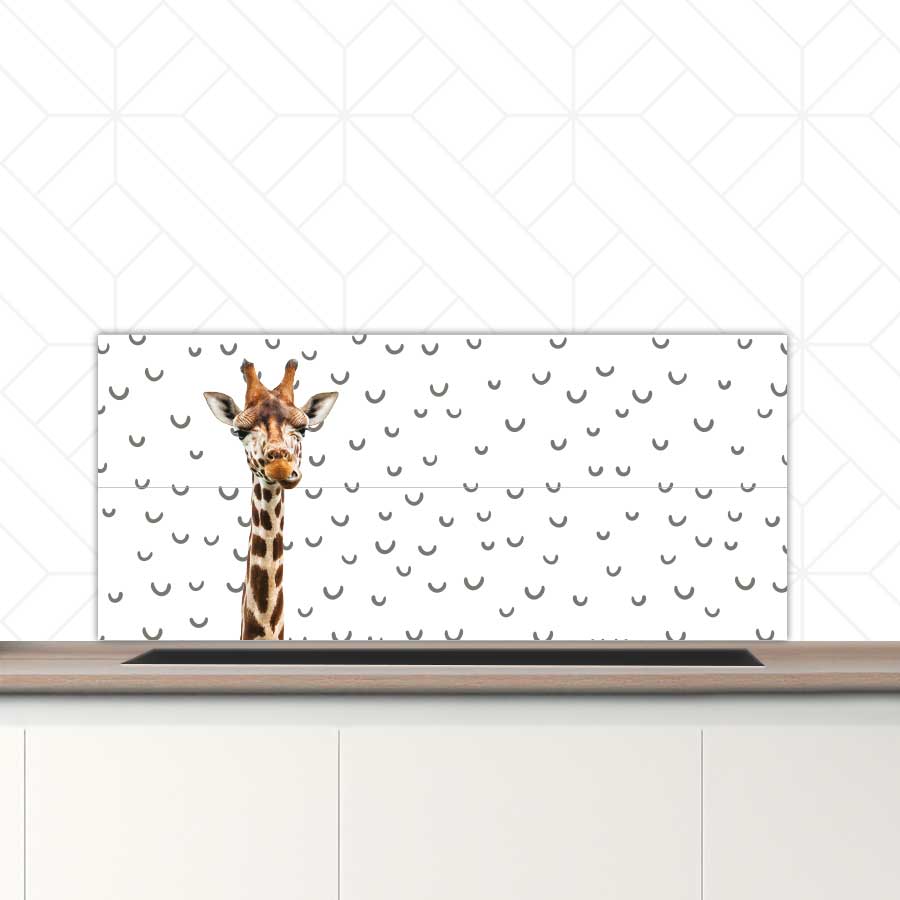 Spatscherm - Funny giraf fugler