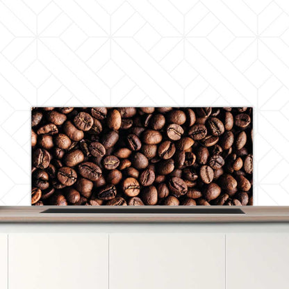 Spatscherm - Koffiebonen