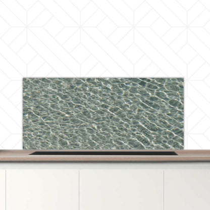 Spatscherm - Helderblauwe zee