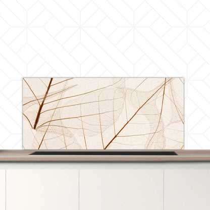 Spatscherm - Close-up van bladeren