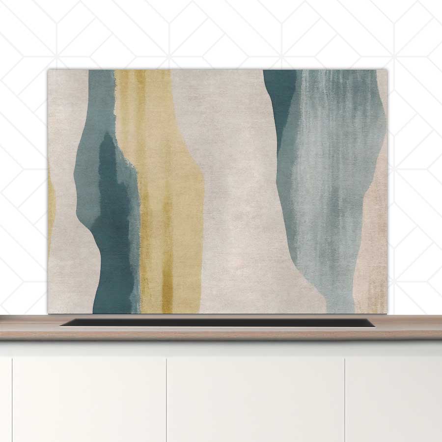 Spatscherm - Abstracte wolken