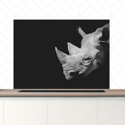 Spatscherm - Neushoorn