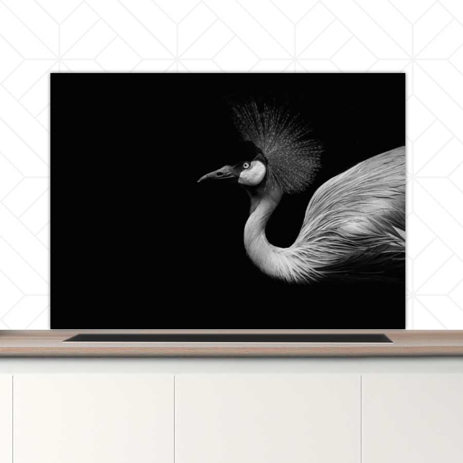 Spatscherm - Kraanvogel