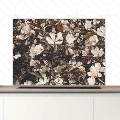 Spatscherm - Lente bloemen