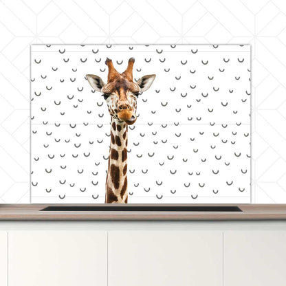 Spatscherm - Funny giraf fugler