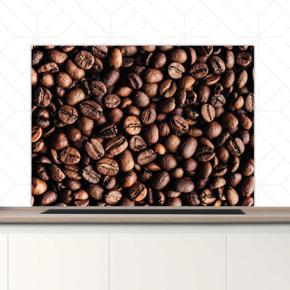 Spatscherm - Koffiebonen