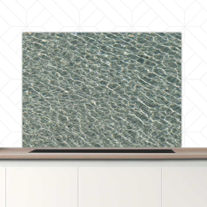 Spatscherm - Helderblauwe zee