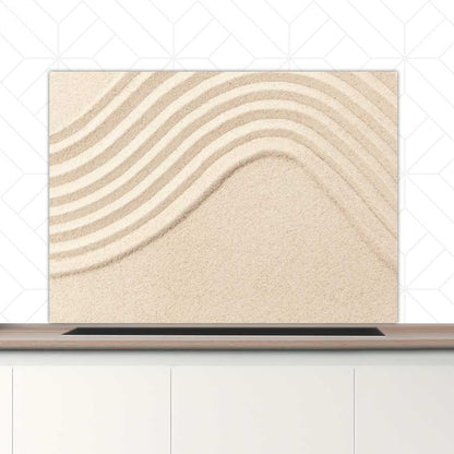 Spatscherm - Zandgolven