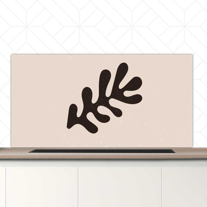 Spatscherm - Artistiek blad