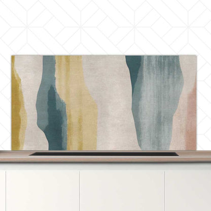 Spatscherm - Abstracte wolken