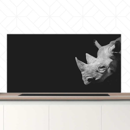 Spatscherm - Neushoorn