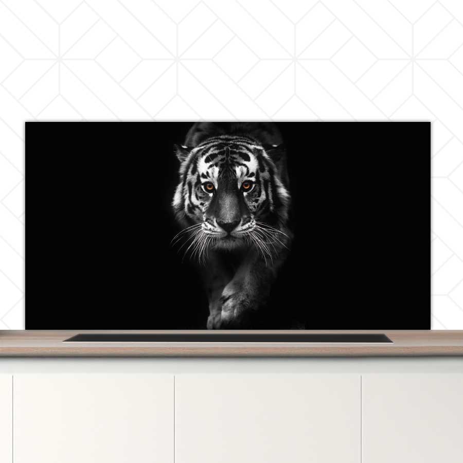 Spatscherm - Tijger