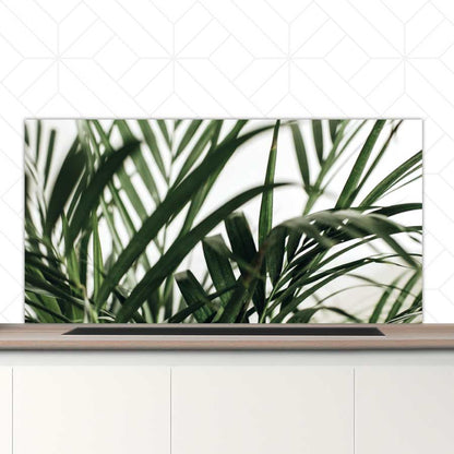 Spatscherm - Palm bladeren