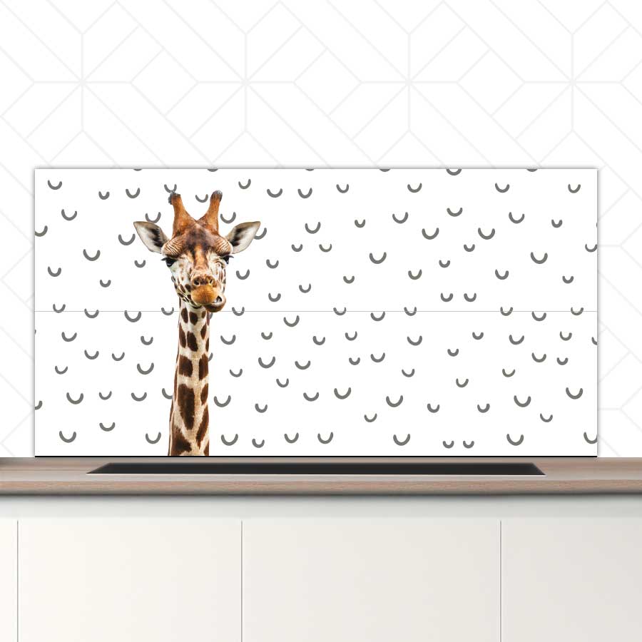 Spatscherm - Funny giraf fugler
