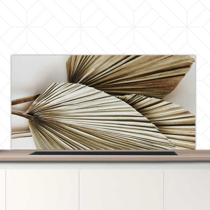 Spatscherm - Gedroogde palmbladeren