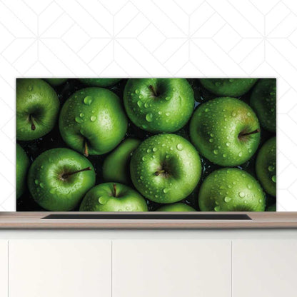Spatscherm - Groene appels