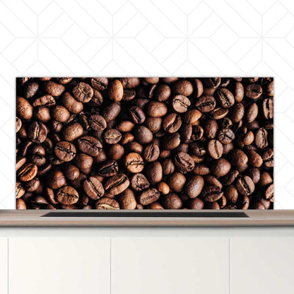 Spatscherm - Koffiebonen