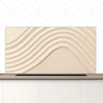 Spatscherm - Zandgolven