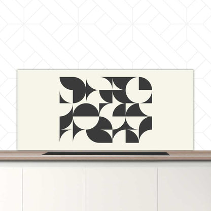 Spatscherm - Bauhaus cirkels