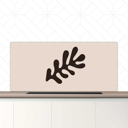 Spatscherm - Artistiek blad