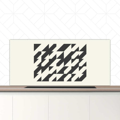 Spatscherm - Bauhaus driehoeken