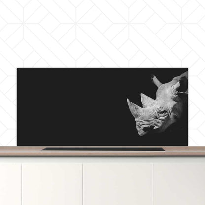 Spatscherm - Neushoorn