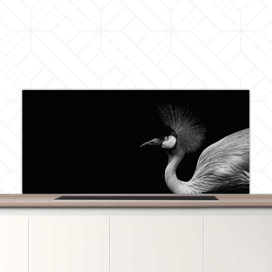 Spatscherm - Kraanvogel