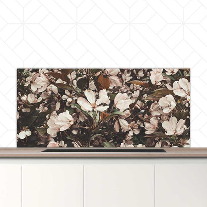 Spatscherm - Lente bloemen