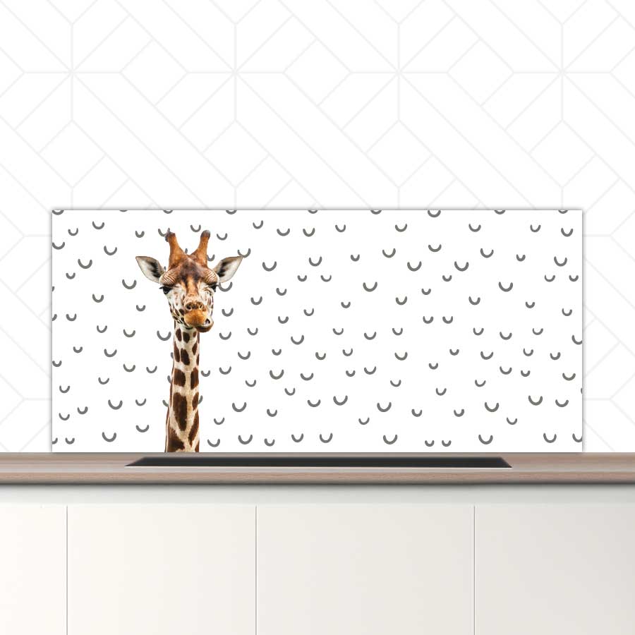 Spatscherm - Funny giraf fugler