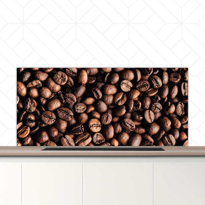 Spatscherm - Koffiebonen