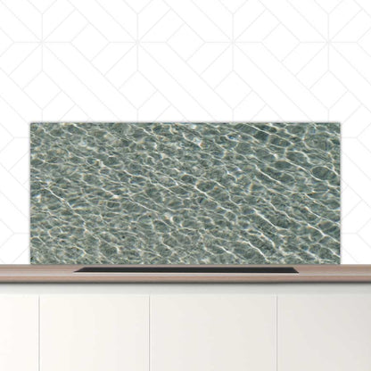 Spatscherm - Helderblauwe zee