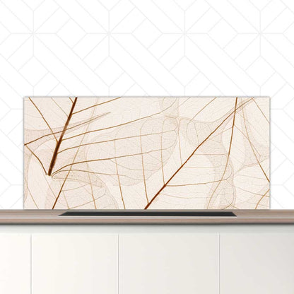 Spatscherm - Close-up van bladeren