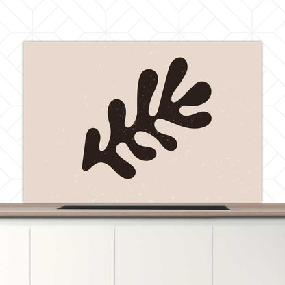 Spatscherm - Artistiek blad