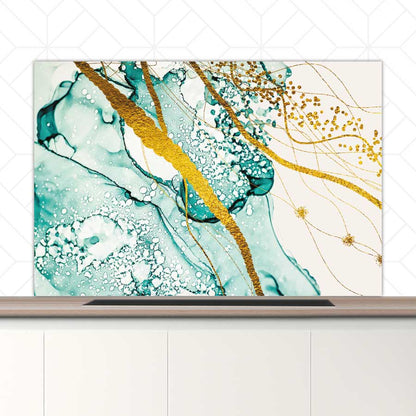 Spatscherm - Abstracte lucht