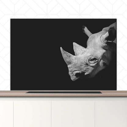 Spatscherm - Neushoorn