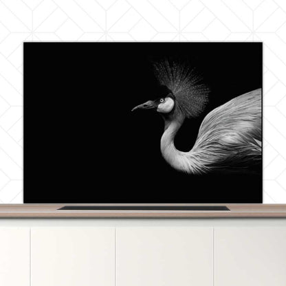 Spatscherm - Kraanvogel