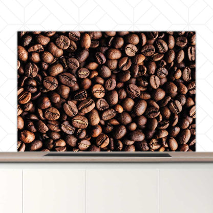 Spatscherm - Koffiebonen