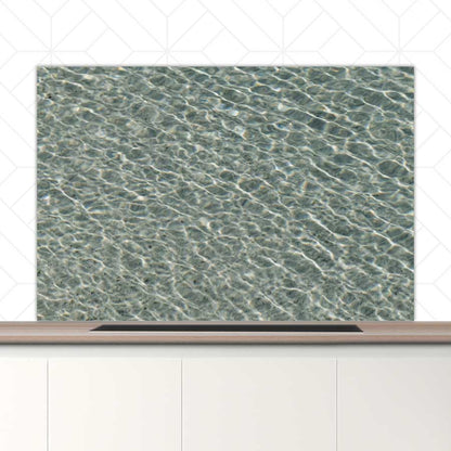 Spatscherm - Helderblauwe zee