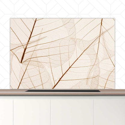 Spatscherm - Close-up van bladeren