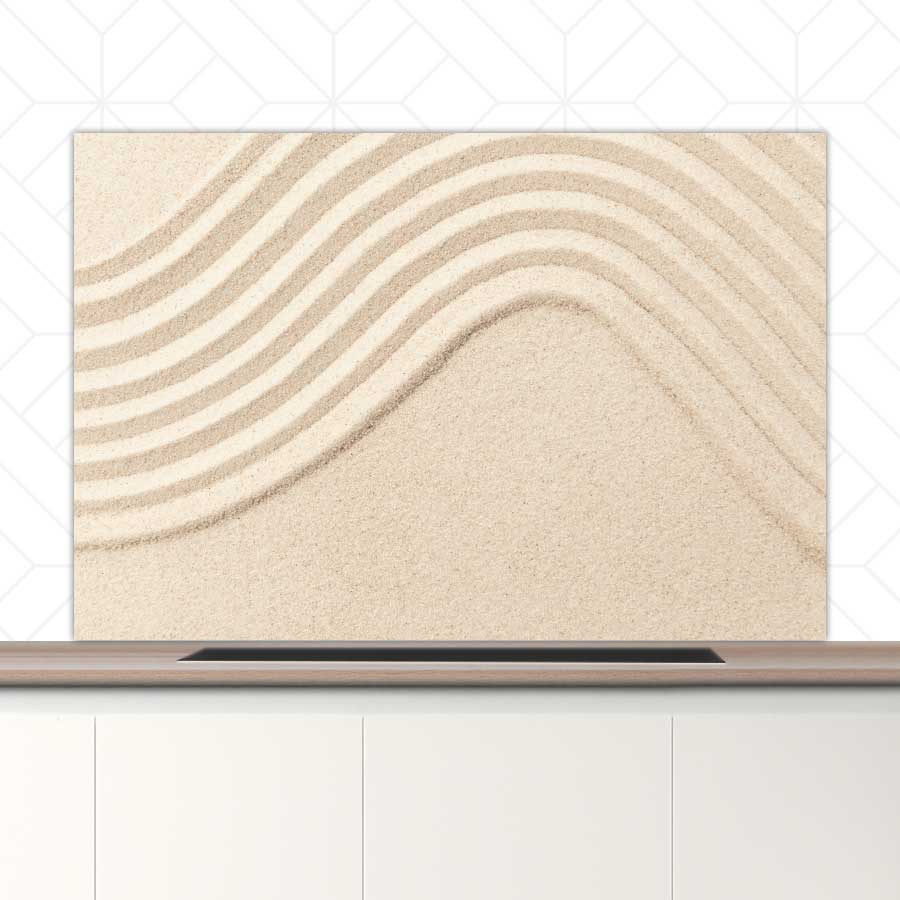 Spatscherm - Zandgolven