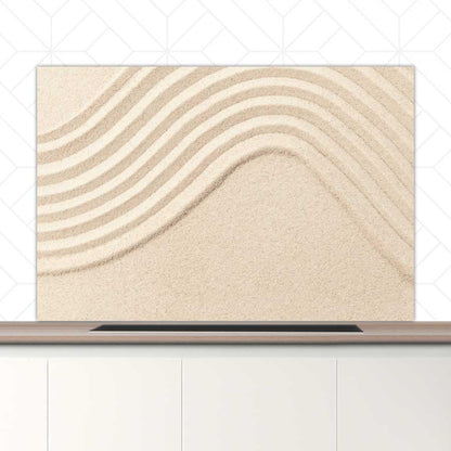 Spatscherm - Zandgolven