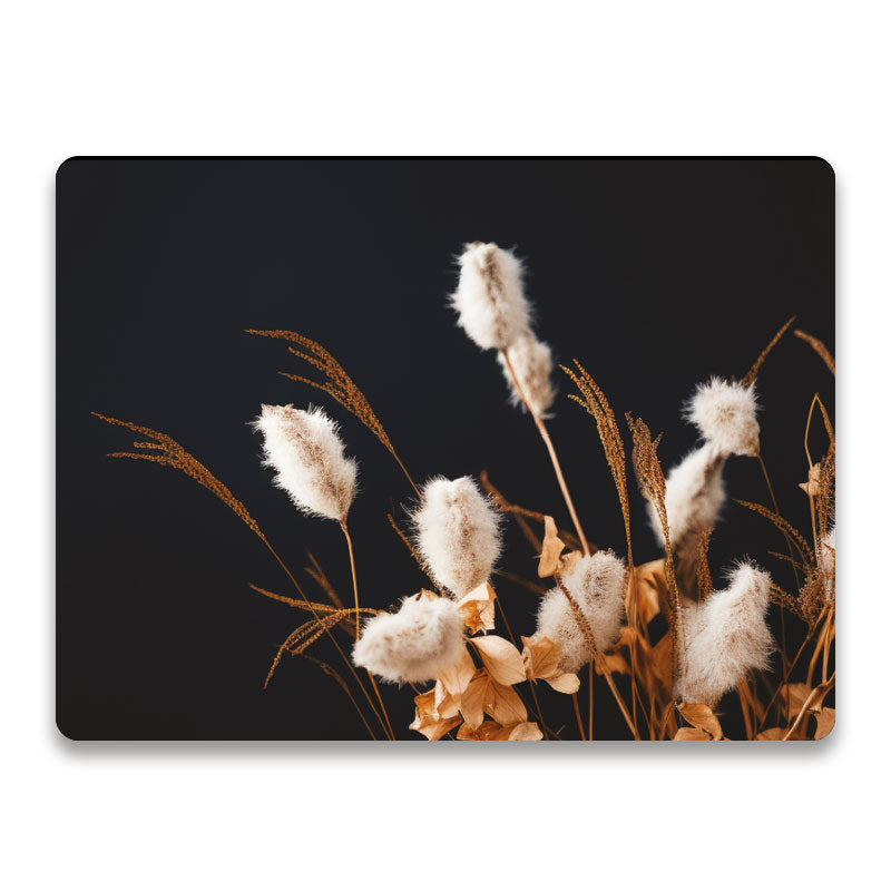 Warm veld - Luxe droogbloemen placemat vinyl van Kookio