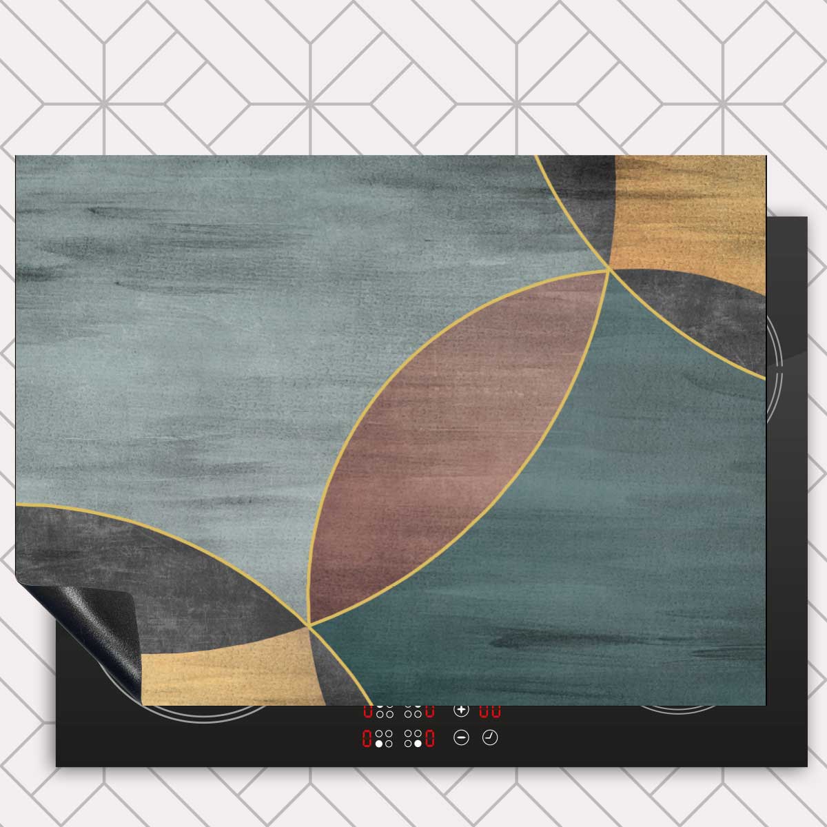 Inductie beschermer - overlappende cirkels