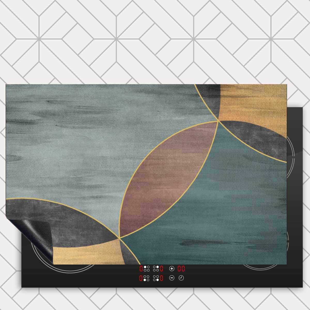 Inductie beschermer - overlappende cirkels